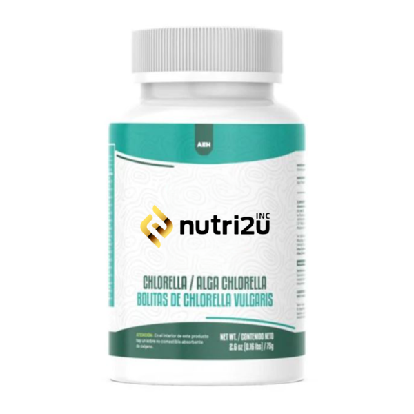 Chlorella en Bolitas 75 gramos